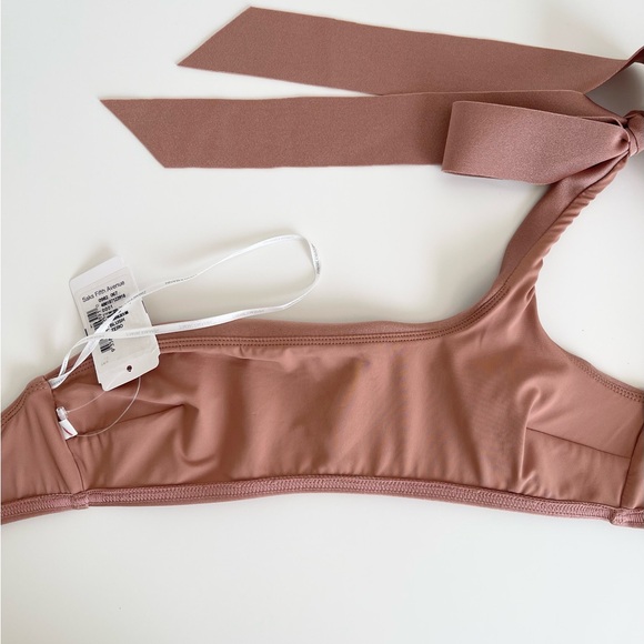 New Zimmermann Cira Bow Metallic Bikini Top Size - Picture 5 of 6